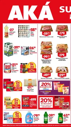 Vista previa de Arteli folleto Aká Super Bodega, nuevo folleto de la tienda, válido en México a partir del 31.03.2026