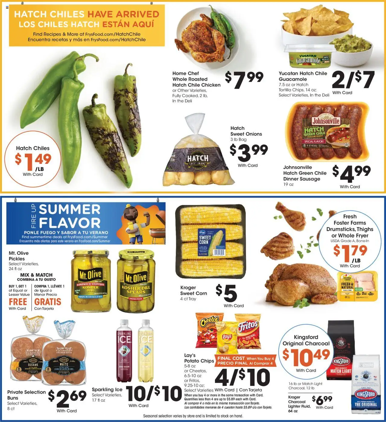 Fry's Food Weekly Ad - valid from 06.08.2025 | Page: 9 | Products: Fryer, Chips, Lighter, Bag