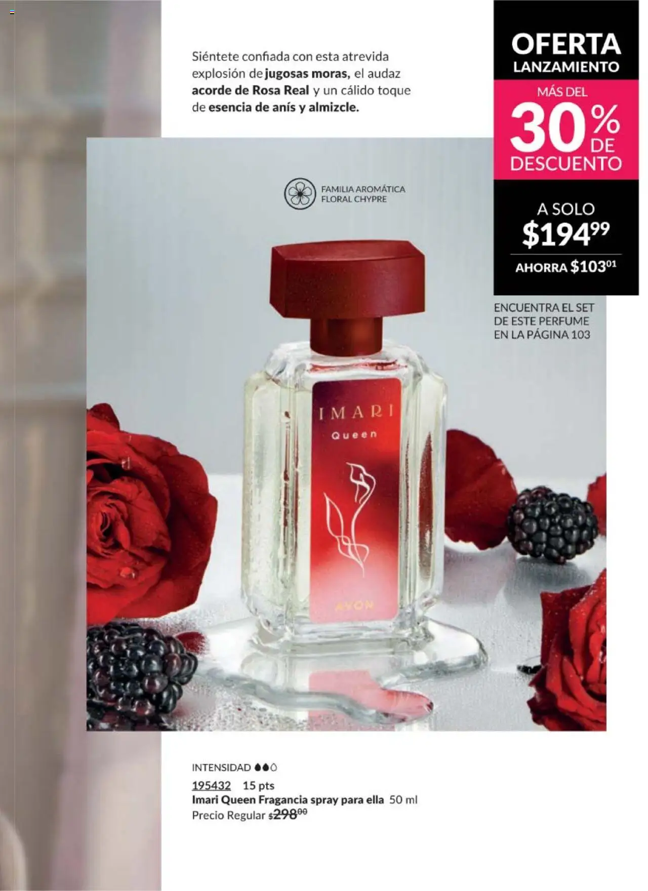 Nuevas ofertas de AVON válidas en toda la República Mexicana desde el 09.10.2025. ¡Encuentra las mejores ofertas en AVON - Campaña 16 2025! | Página: 99 | Productos: Perfume, Fragancia