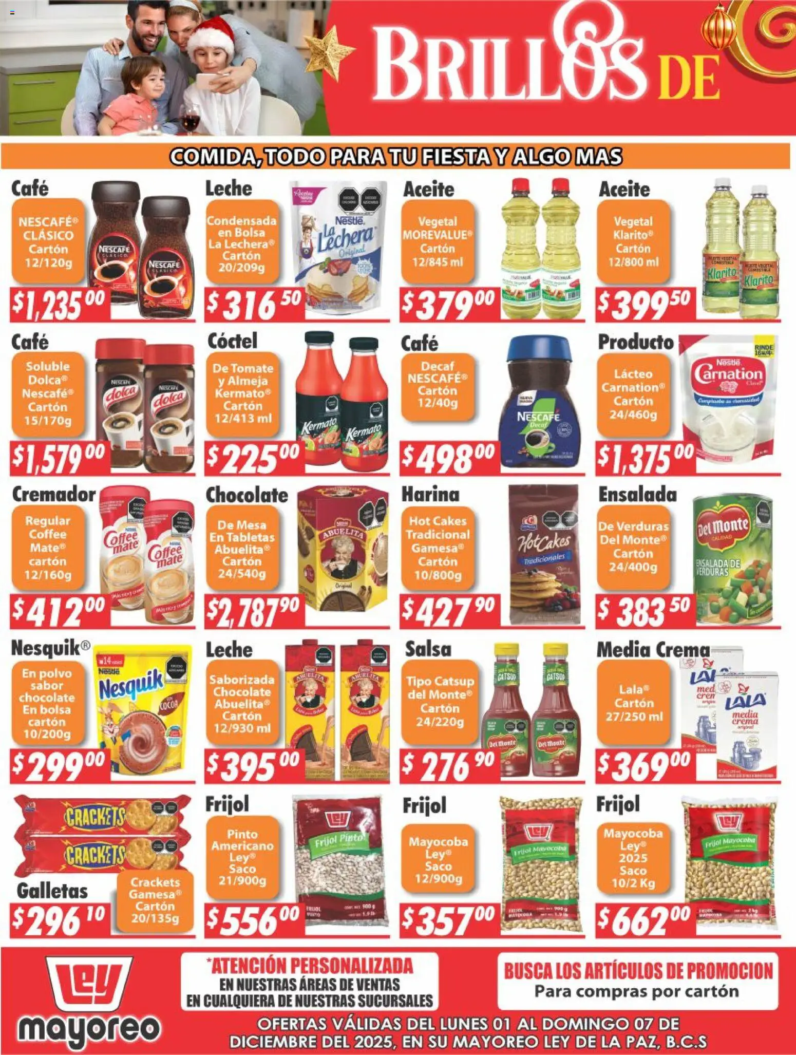 Nuevas ofertas de Casa Ley válidas en toda la República Mexicana desde el 01.12.2025. ¡Encuentra las mejores ofertas en Casa Ley folleto La Paz! | Página: 3