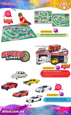 Vista previa de Del Sol y Woolworth - Catálogo Castillo Del Juguete, nuevo folleto de la tienda, válido en México a partir del 07.10.2025 | Página: 164 | Productos: Juego, Tapete