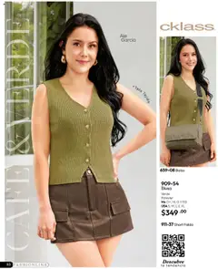 Vista previa de Cklass - Catálogo Invierno, nuevo folleto de la tienda, válido en México a partir del 16.09.2025 | Página: 36 | Productos: Blusa, Bolso, Café, Falda