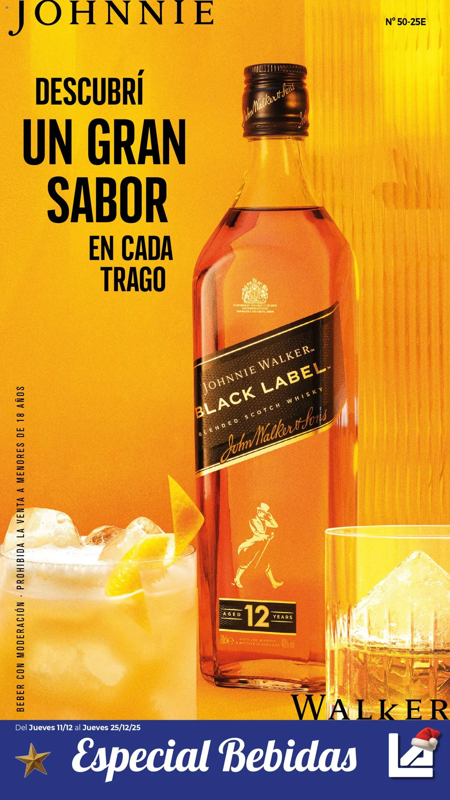 La Anonima Bebidas Fiestas │ válido desde el 11.12.2025 | Página: 1 | Productos: Whisky