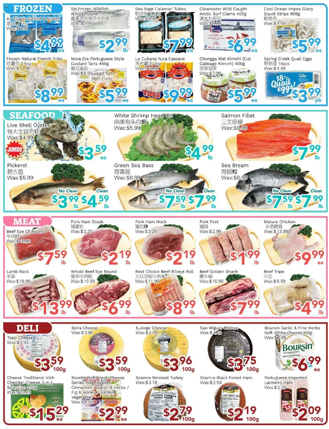 Ample Food Market flyer valid from 08.08.2025 | Page: 4 | Products: Turkey, Eggs, Chicken, Pork