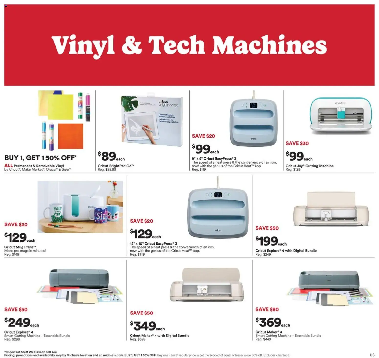 Michaels Weekly Ad - valid from 04.01.2026 | Page: 7 | Products: Press