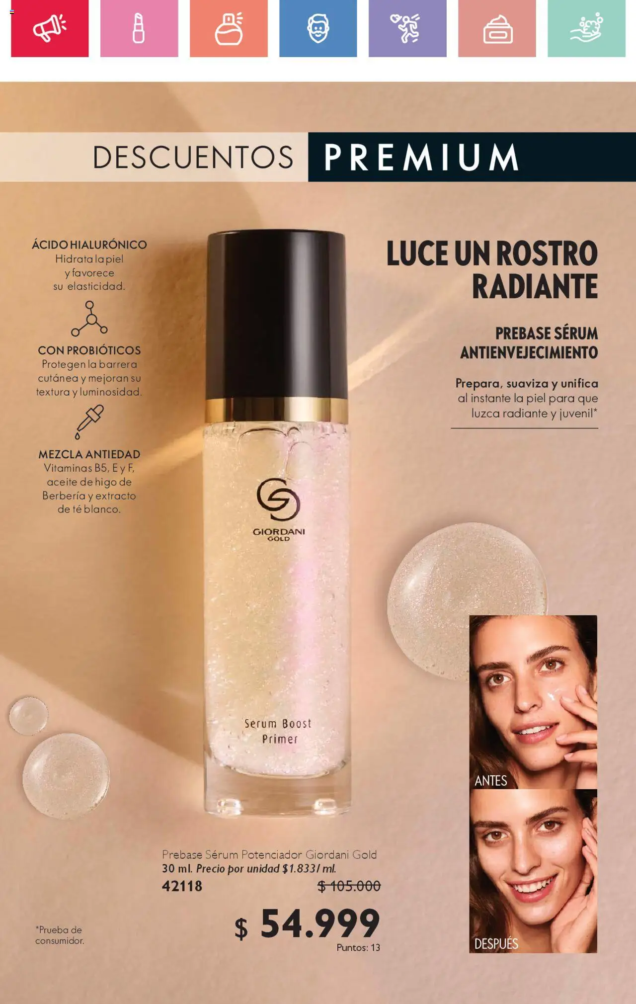 Oriflame revista - valida desde el 02.08.2025 | Página: 110 | Productos: Té, Serum, Vitaminas, Aceite