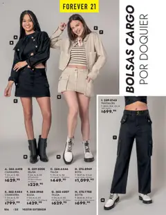 Nuevas ofertas de Andrea válidas en toda la República Mexicana desde el 23.06.2025. ¡Encuentra las mejores ofertas en Andrea catálogo Forever 21! | Página: 24