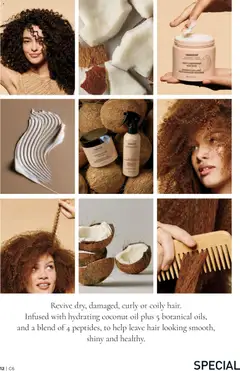 Preview of Avon Brochure Campaign from shop Avon valid from 12.03.2026 | Page: 12 | Products: Conditioner, Hair mask, Mask, Oil