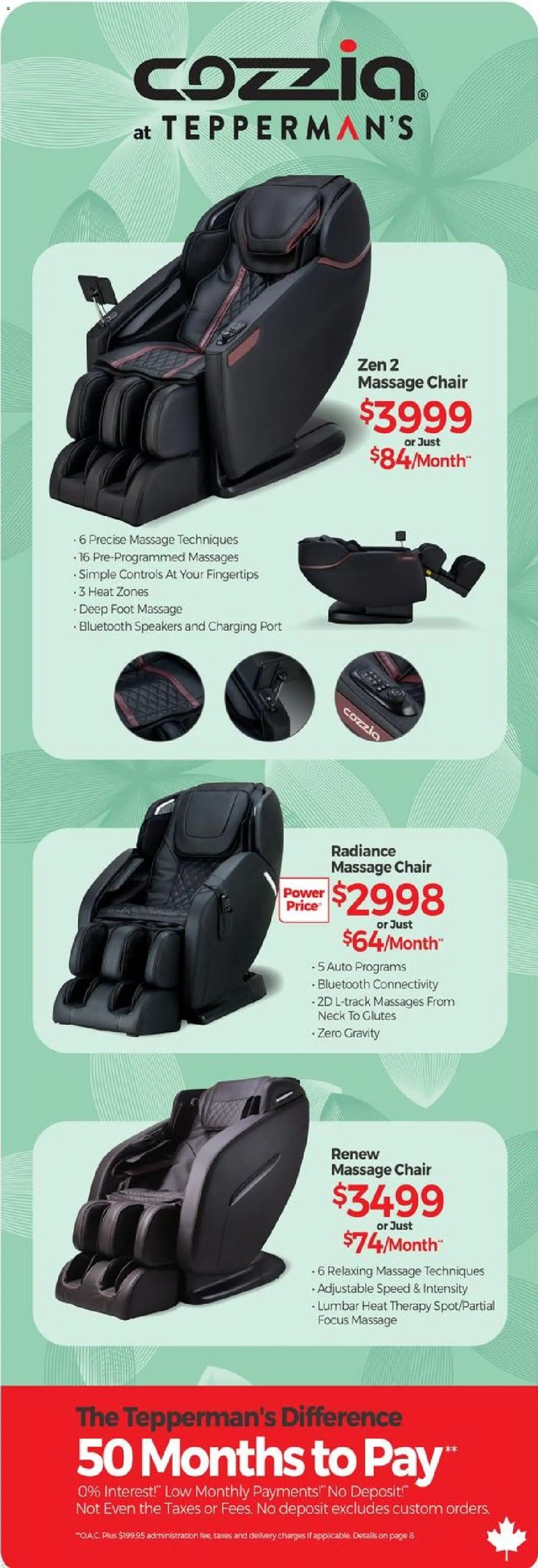 Tepperman's flyer valid from 20.11.2025 | Page: 5 | Products: Chair