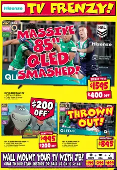 Preview of JB Hi-Fi February Frenzy - valid from 12.02.2026 | Page: 11 | Products: Picture, Tv, Audio, Cable