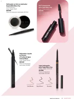 Vista previa Mary Kay - Look Digital Otoño 2026 válido desde el 01.04.2026 | Página: 45 | Productos: Delineador, Agua