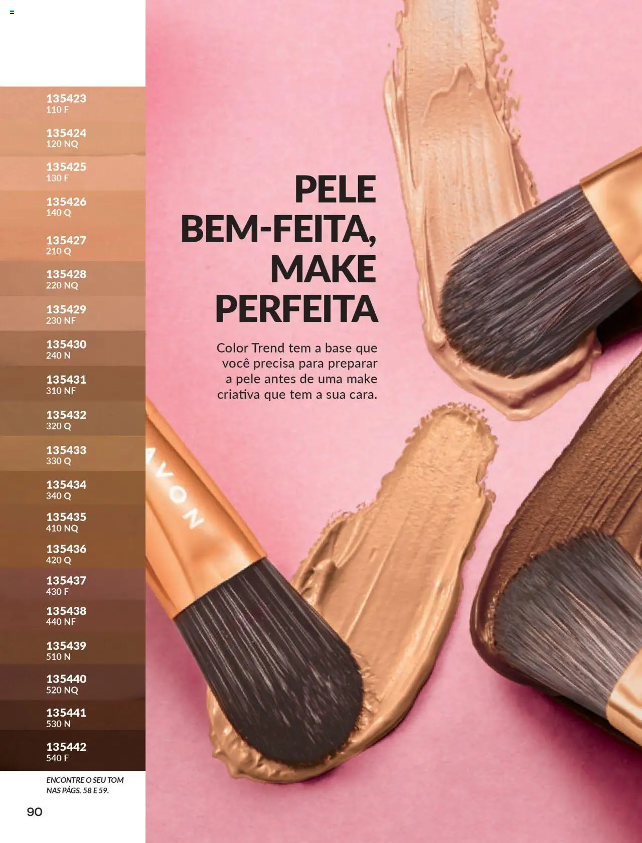Avon Folheto - válido de 16.06.2025 | Página: 90 | Produtos: Base