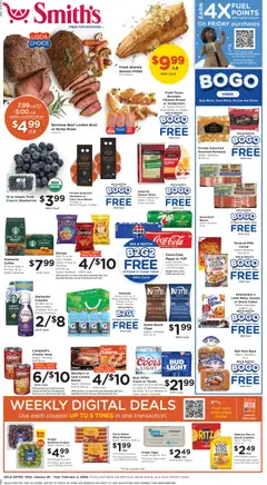 Preview of Smith's weekly ads valid from 28.01.2026