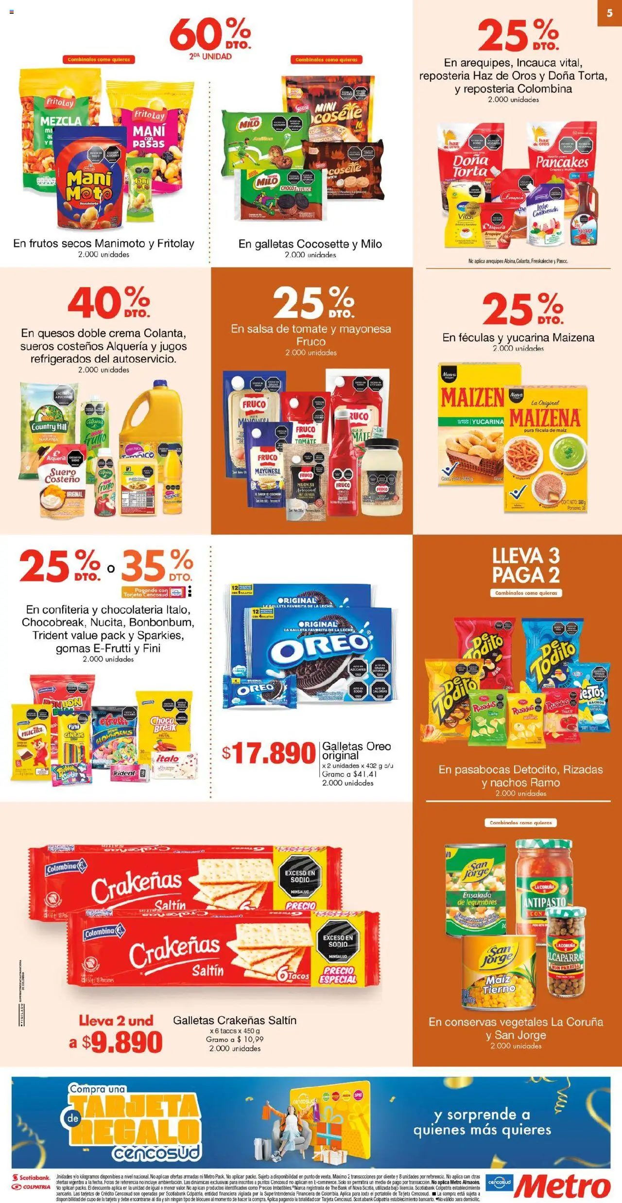 Metro revista - valida desde el 04.07.2025 | Página: 5 | Productos: Crema, Ensalada, Mayonesa, Tomate