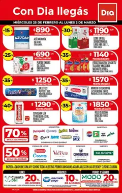 Vista previa Supermercado DIA Ofertas válido desde el 25.02.2026