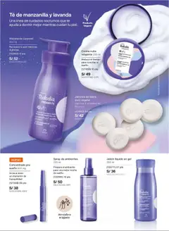 Vista previa de folleto Natura - Ciclo 16 de la Natura válido desde 12.10.2025 | Página: 106 | Productos: Jabón, Caja, Té, Crema