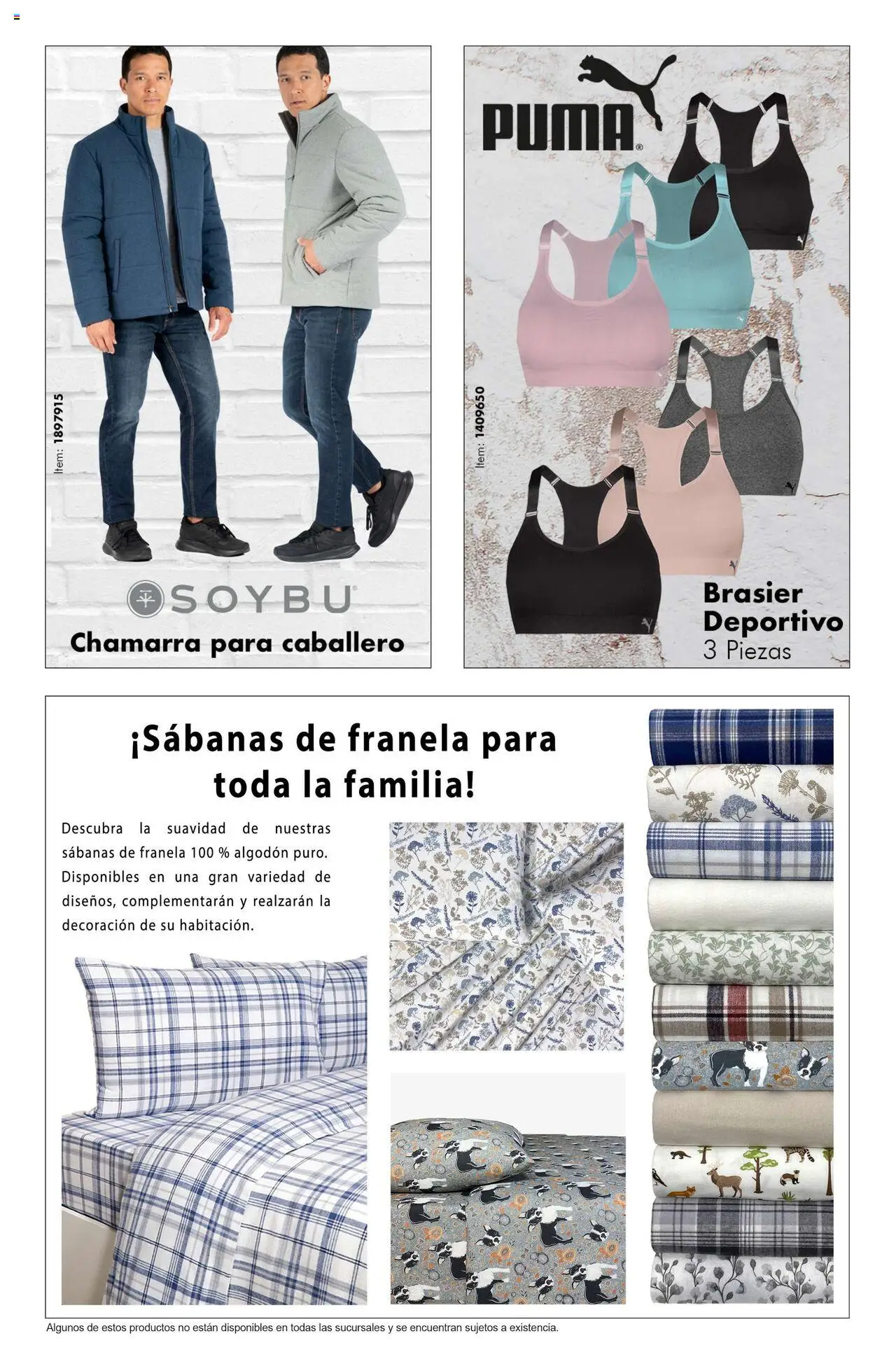 Nuevas ofertas de Costco válidas en toda la República Mexicana desde el 10.09.2025. ¡Encuentra las mejores ofertas en Costco - Catálogo Septiembre! | Página: 114 | Productos: Chamarra, Algodón, Sabanas