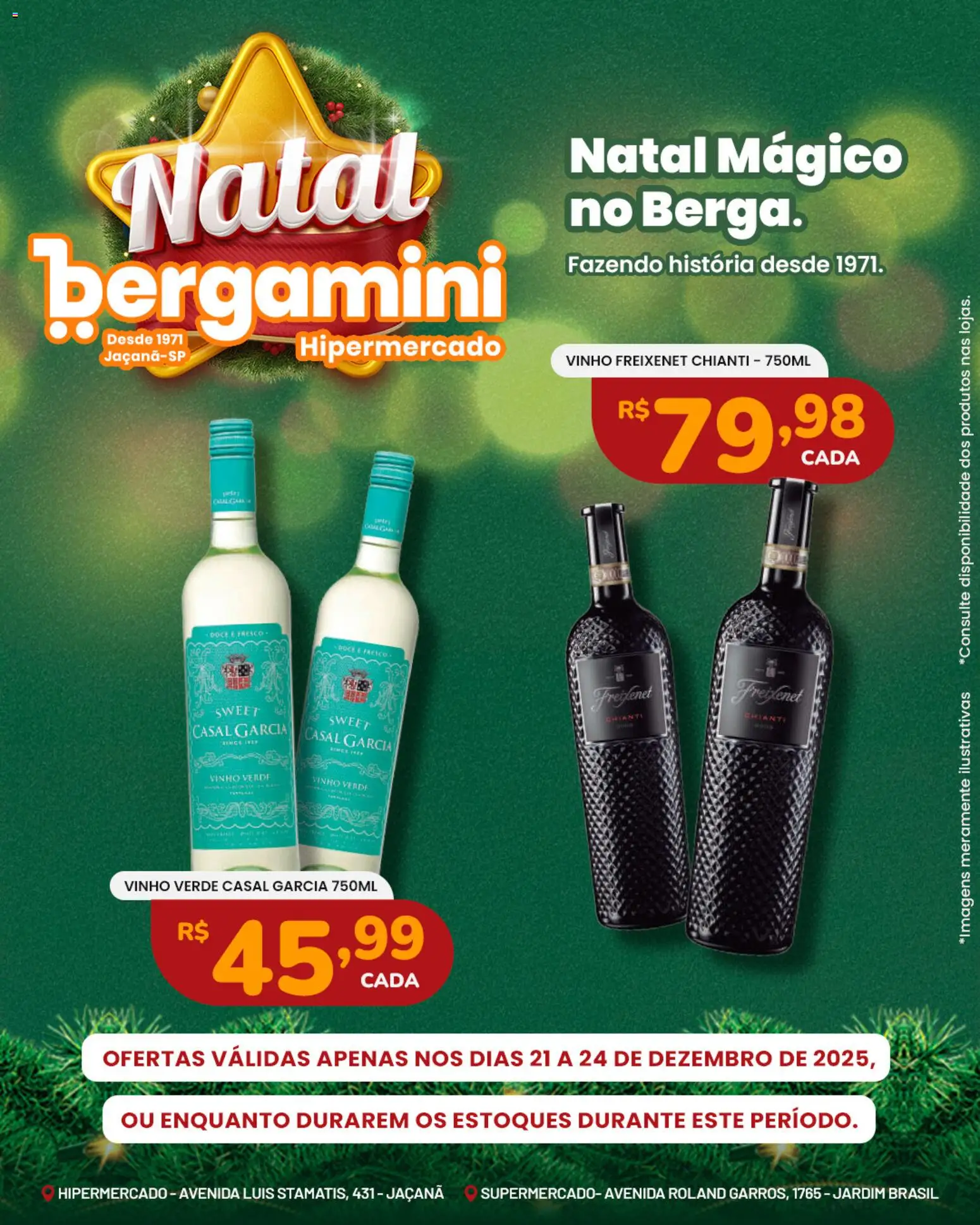 Supermercado Bergamini Folheto - válido de 21.12.2025 | Página: 11 | Produtos: Vinho