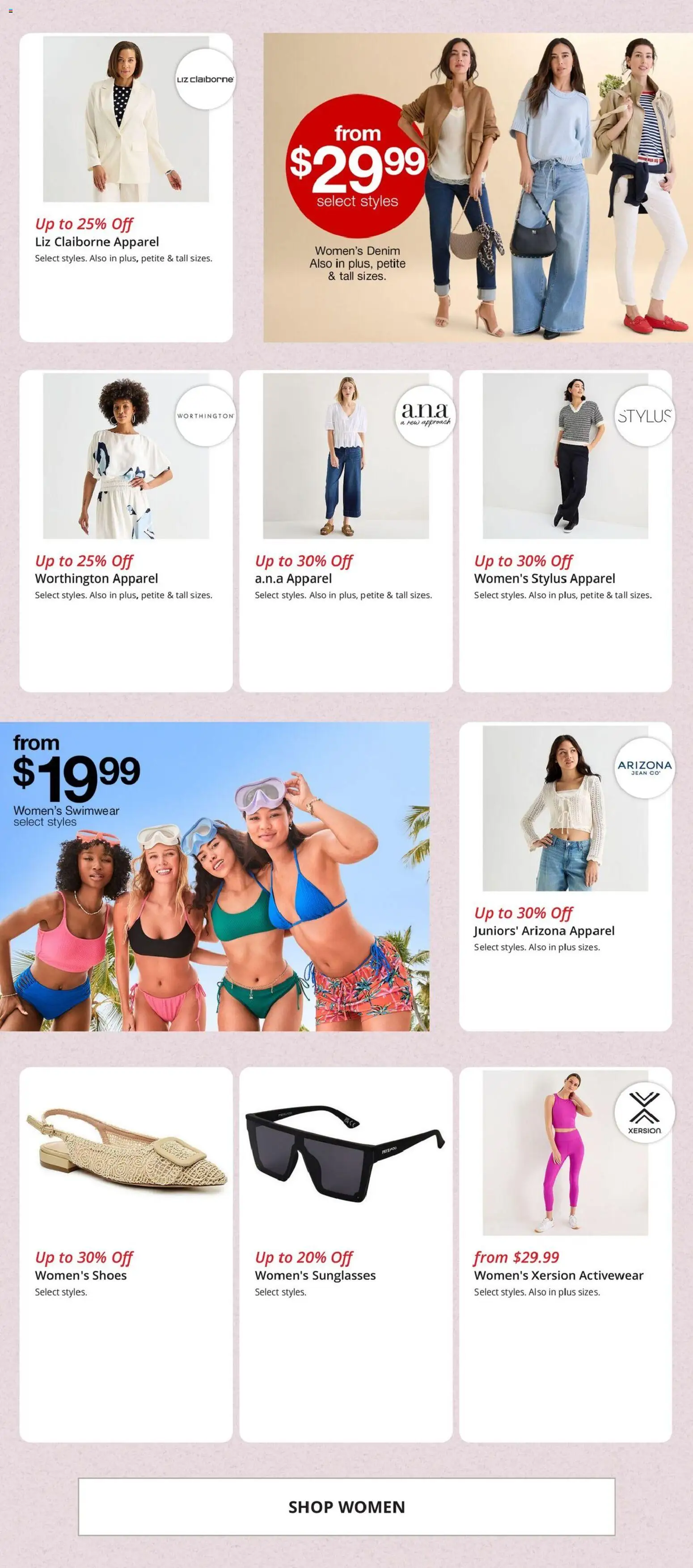 JCPenney - Store Ads - AL - valid from 02.03.2026 | Page: 3 | Products: Swimwear, Stylus