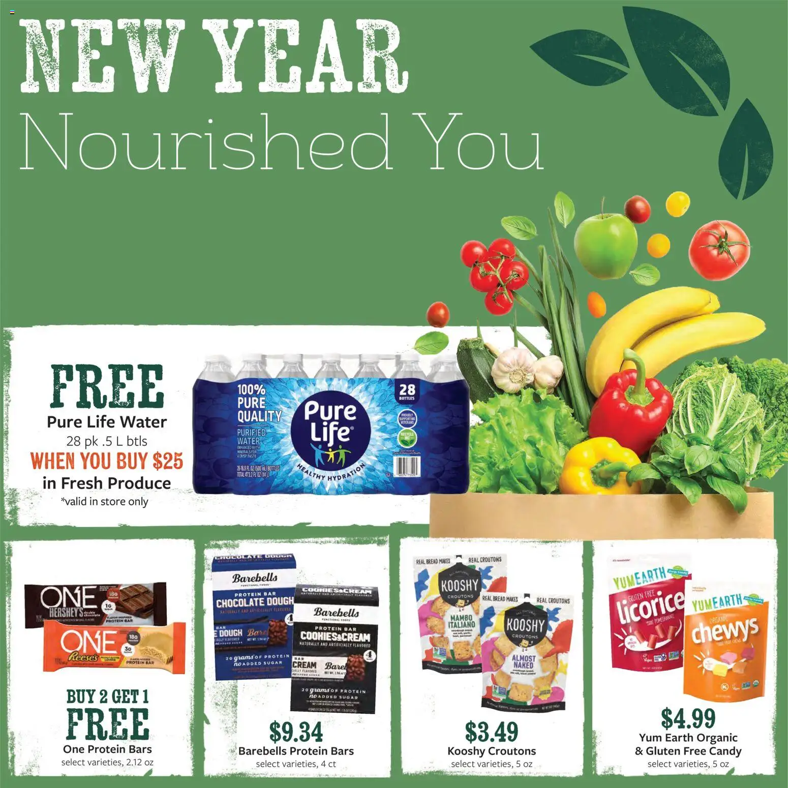 Fareway Weekly Ad - valid from 05.01.2026 | Page: 13 | Products: Bread, Chocolate, Cream, Water