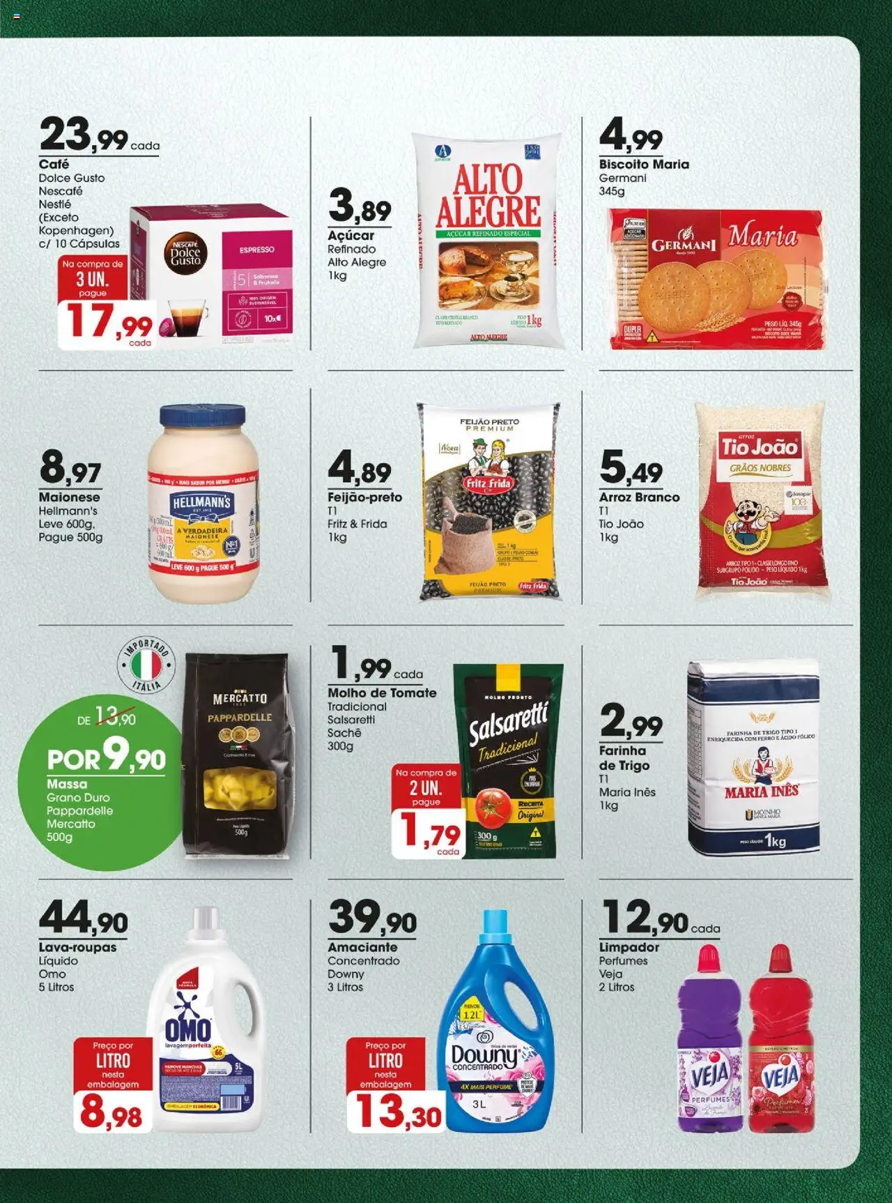 Zaffari Folheto - válido de 26.09.2025 | Página: 3 | Produtos: Perfume, Arroz, Massa, Maionese