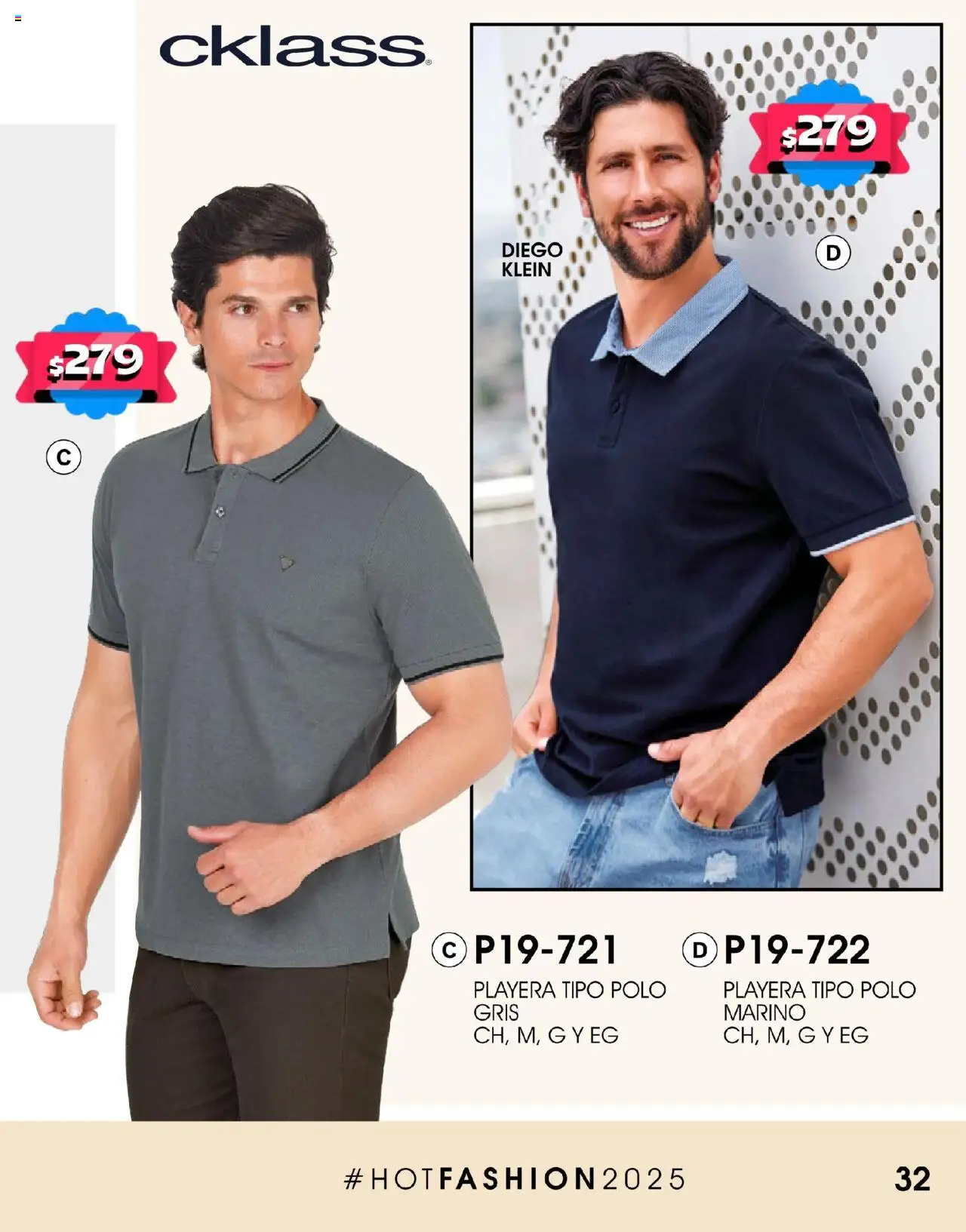 Nuevas ofertas de Cklass válidas en toda la República Mexicana desde el 11.08.2025. ¡Encuentra las mejores ofertas en Cklass - Catálogo Hot Fashion! | Página: 33 | Productos: Playera