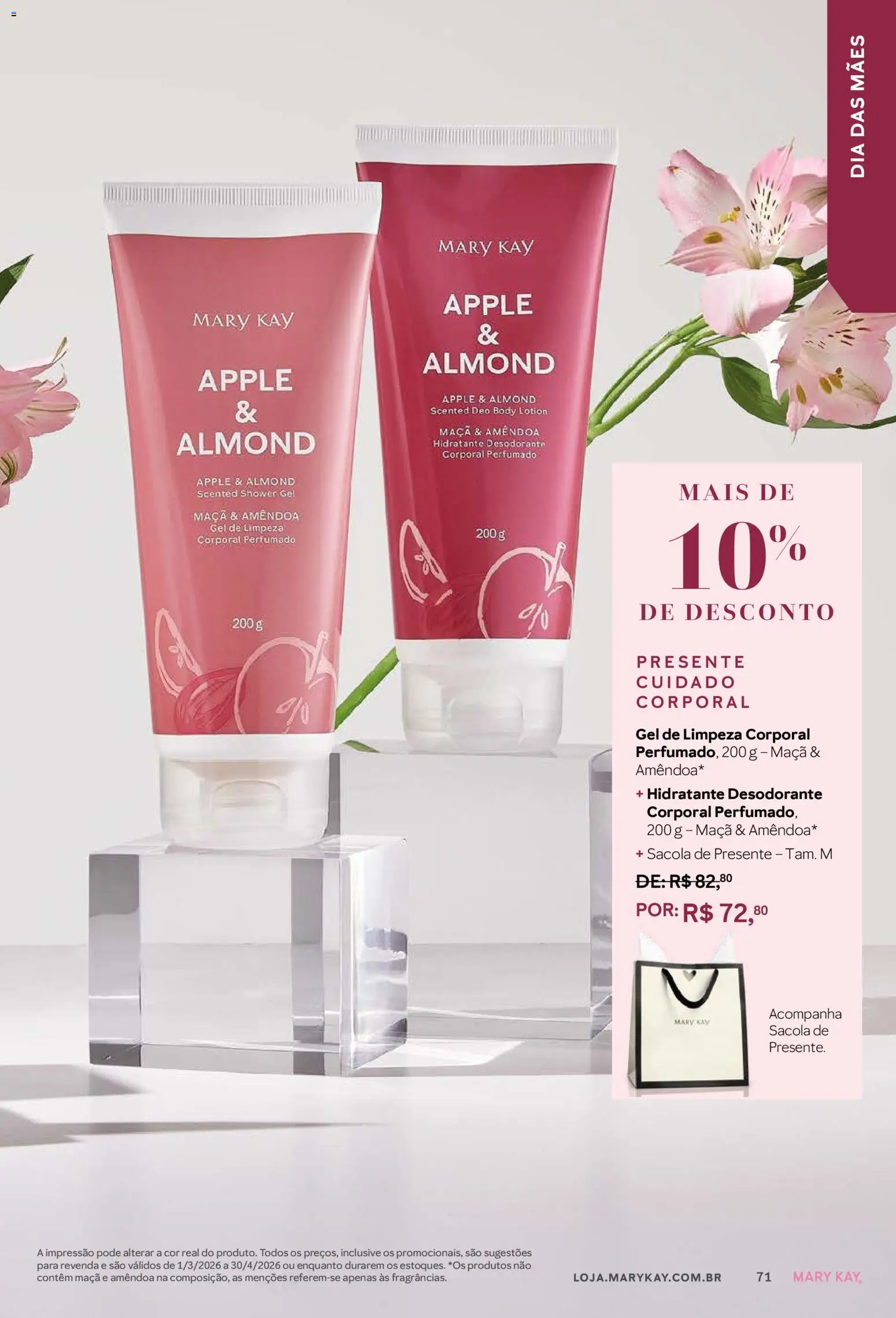 Mary Kay Folheto - válido de 01.03.2026 | Página: 71 | Produtos: Desodorante, Gel de limpeza, Body