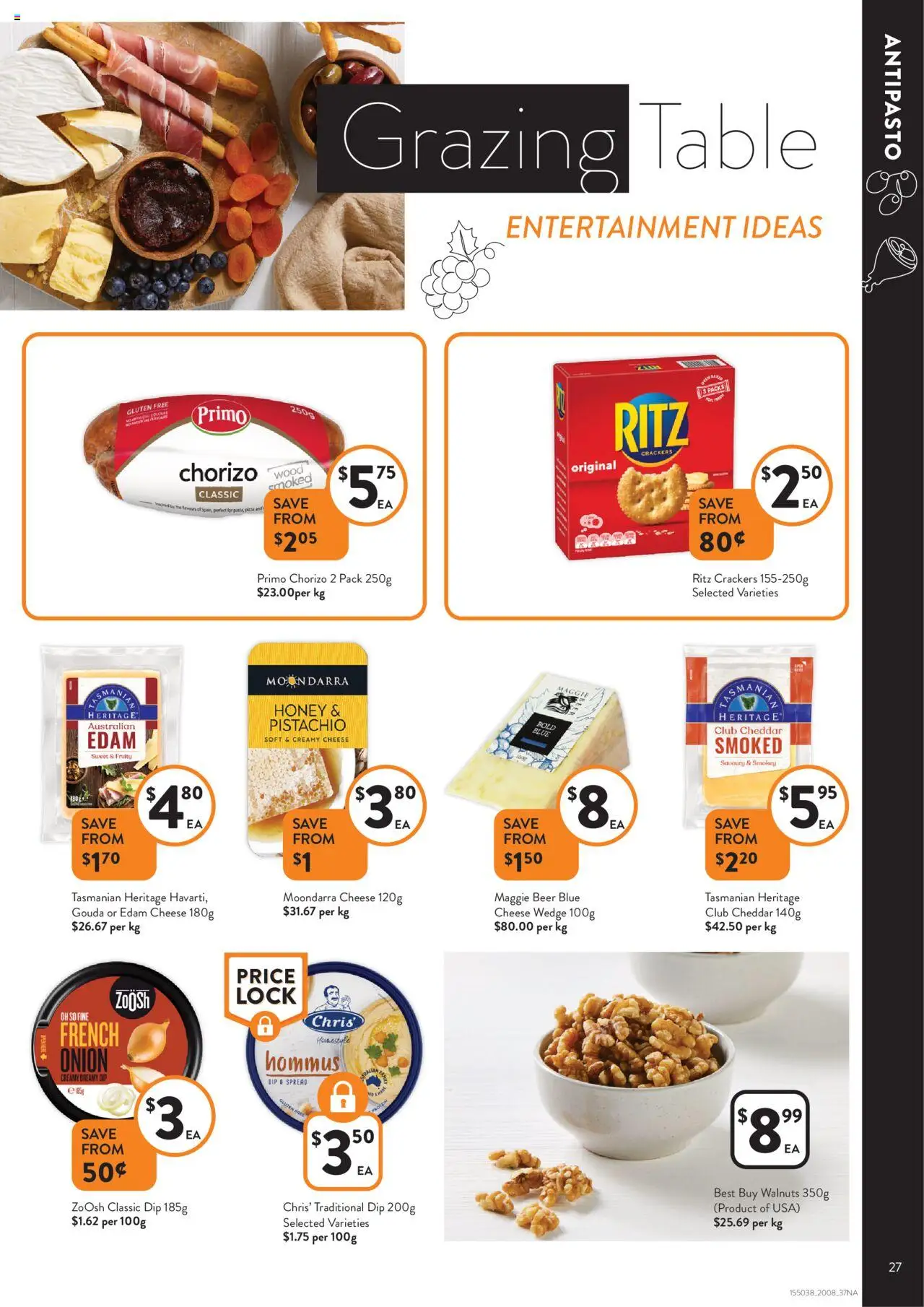Foodworks catalogue - valid from 20.08.2025 | Page: 27 | Products: Table, Crackers, Pizza, Honey