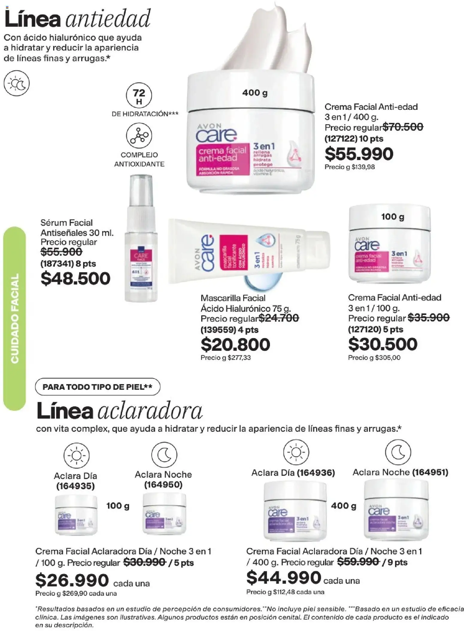 Avon revista - valida desde el 11.03.2026 | Página: 132 | Productos: Crema, Serum, Mascarilla
