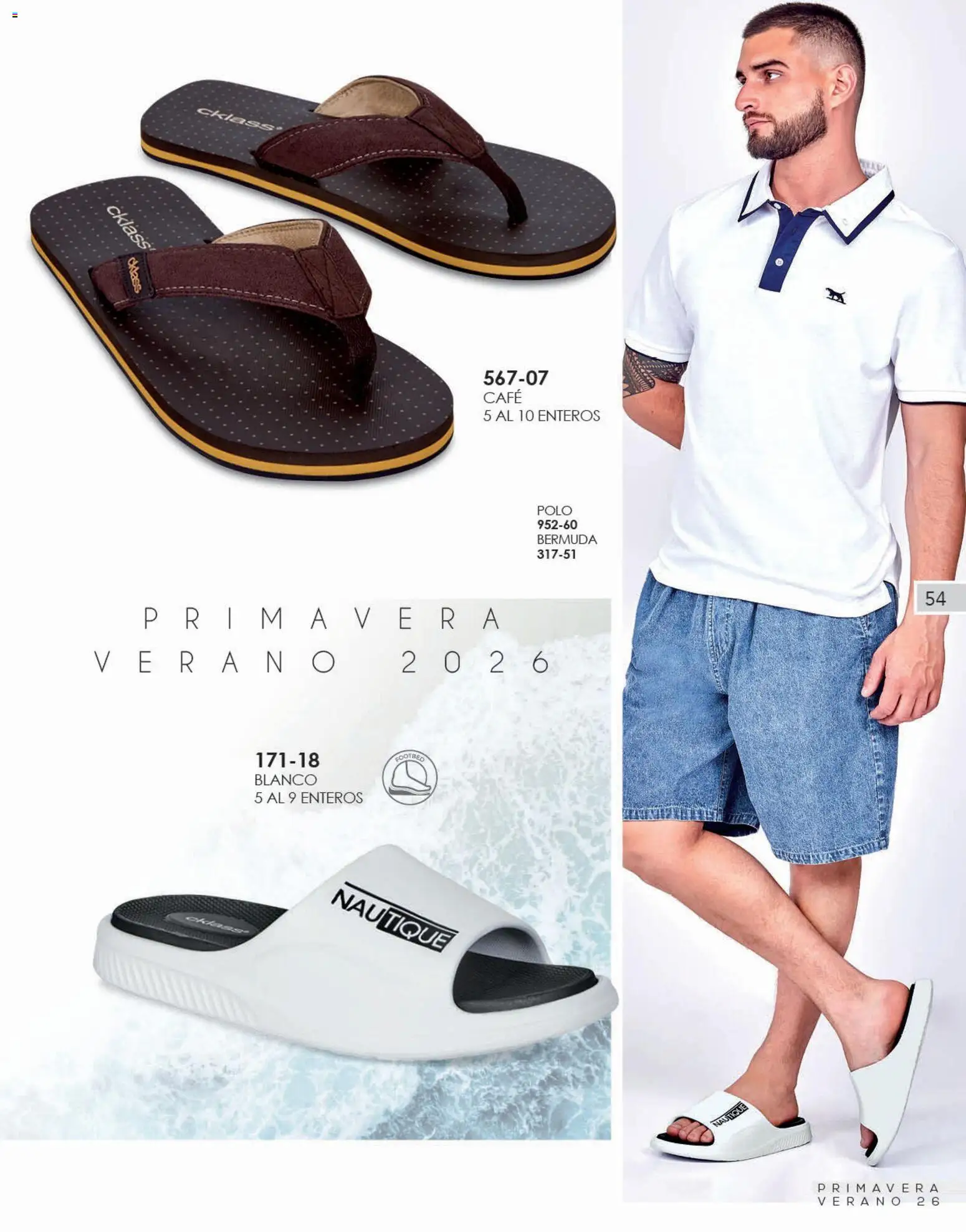 Nuevas ofertas de Cklass válidas en toda la República Mexicana desde el 02.01.2026. ¡Encuentra las mejores ofertas en Cklass catálogo Calzado Caballero! | Página: 55 | Productos: Café, Bermuda