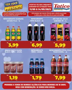 Tatico - Ofertas Fim de Semana - Pré-Visualização do folheto da loja Tatico, válido de 11.09.2025