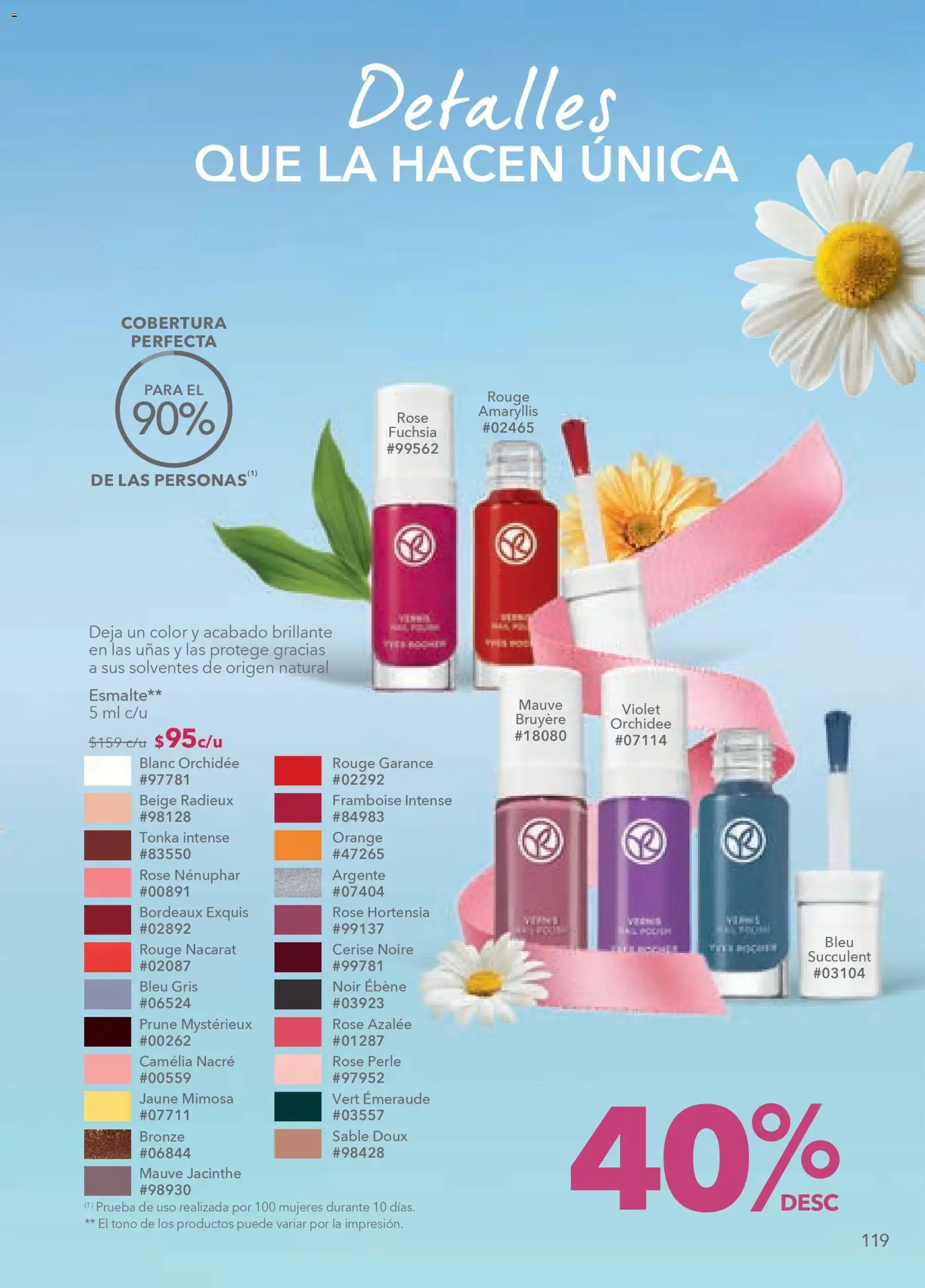 Nuevas ofertas de Yves Rocher válidas en toda la República Mexicana desde el 24.03.2026. ¡Encuentra las mejores ofertas en Yves Rocher campaña 5 2026! | Página: 121