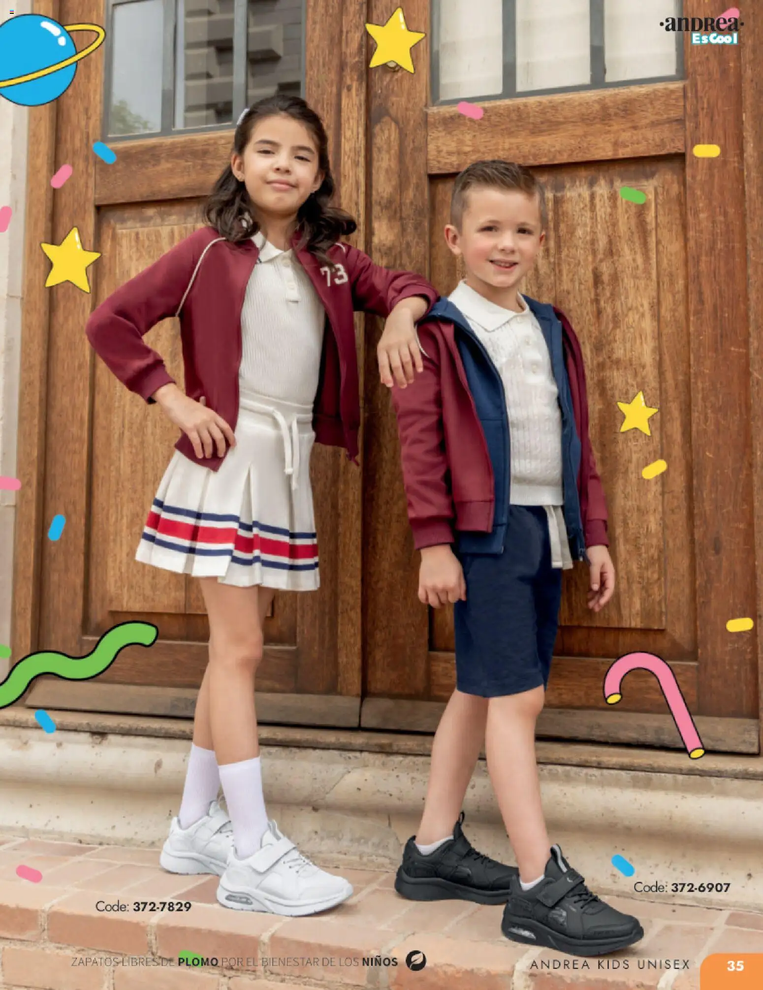 Nuevas ofertas de Andrea válidas en toda la República Mexicana desde el 25.05.2025. ¡Encuentra las mejores ofertas en Andrea catálogo Colegial ! | Página: 35 | Productos: Zapatos