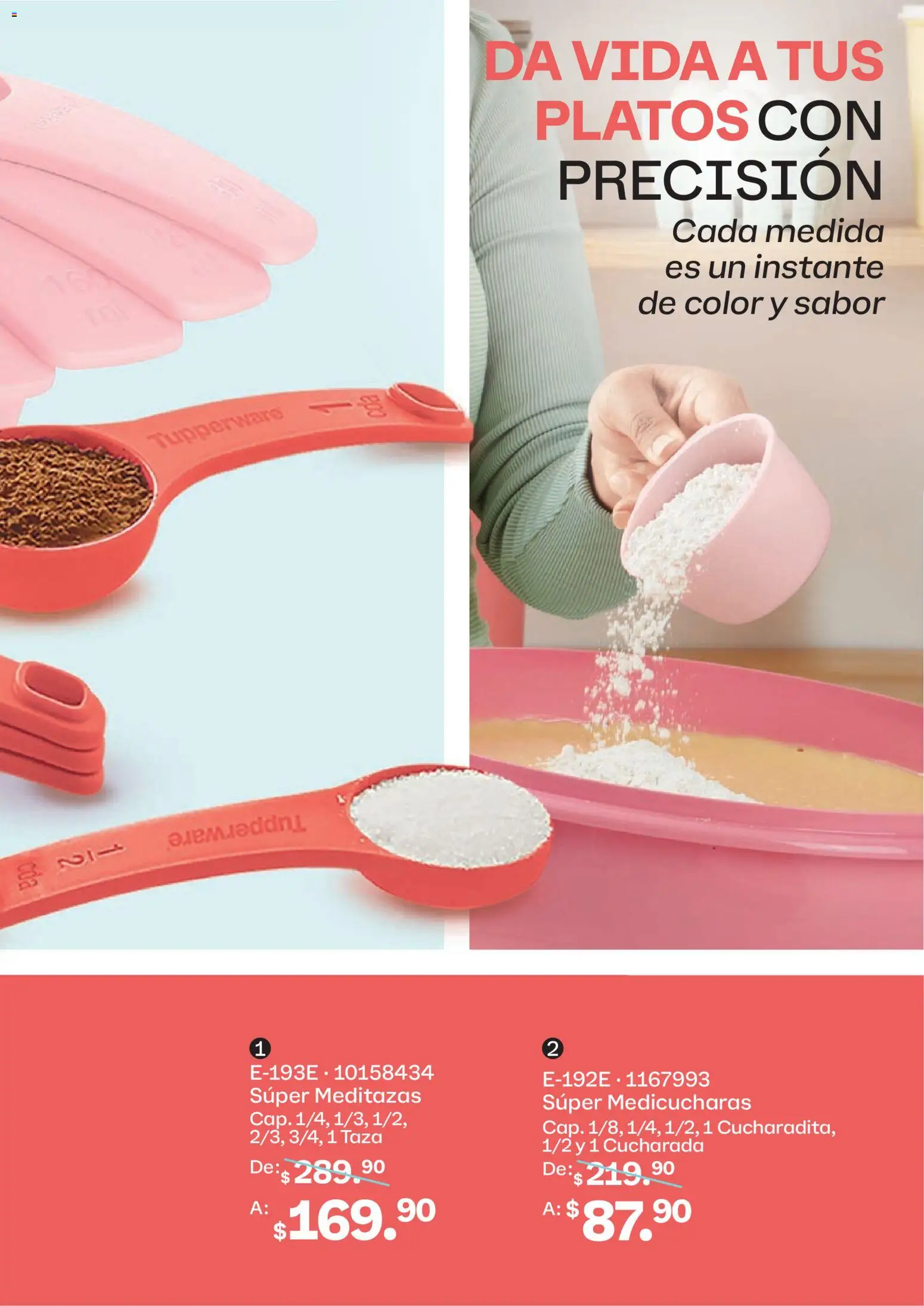 Nuevas ofertas de Tupperware válidas en toda la República Mexicana desde el 23.02.2026. ¡Encuentra las mejores ofertas en Tupperware catálogo! | Página: 49 | Productos: Taza