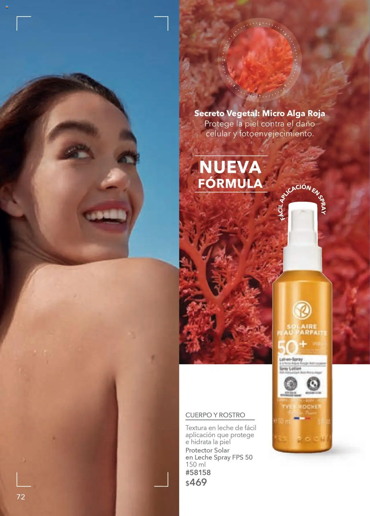 Nuevas ofertas de Yves Rocher válidas en toda la República Mexicana desde el 05.08.2025. ¡Encuentra las mejores ofertas en Yves Rocher - Campaña 11 2025! | Página: 74 | Productos: Leche, Protector solar