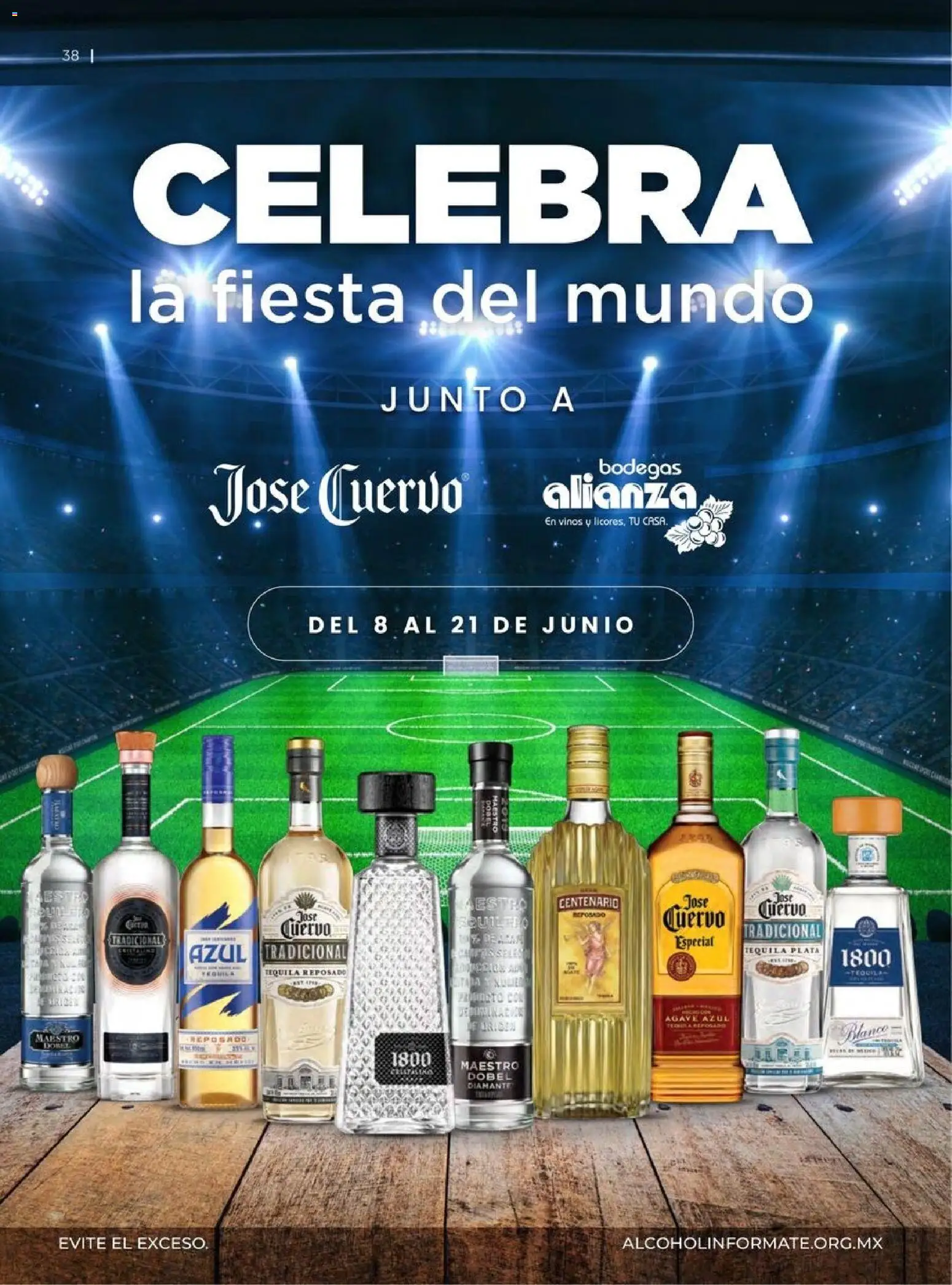 Nuevas ofertas de Bodegas Alianza válidas en toda la República Mexicana desde el 01.04.2026. ¡Encuentra las mejores ofertas en Bodegas Alianza catálogo! | Página: 40 | Productos: Tequila