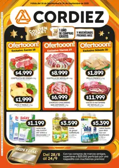 Vista previa Cordiez ofertas válido desde el 18.09.2025