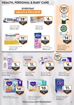 Preview of Foodworks  Catalogue  - valid from 11.02.2026 | Page: 27 | Products: Shampoo, Lotion, Soap, Lemon