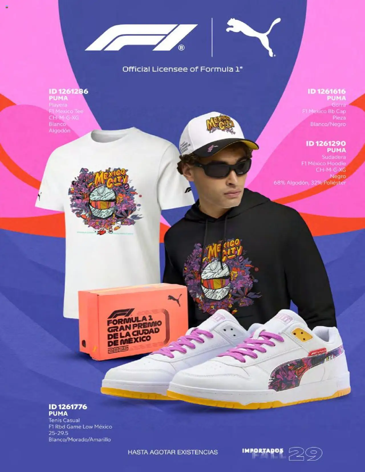 Nuevas ofertas de Price Shoes válidas en toda la República Mexicana desde el 18.10.2025. ¡Encuentra las mejores ofertas en Price Shoes catálogo Fall Importados segunda! | Página: 29 | Productos: Tenis, Algodón, Sudadera, Playera