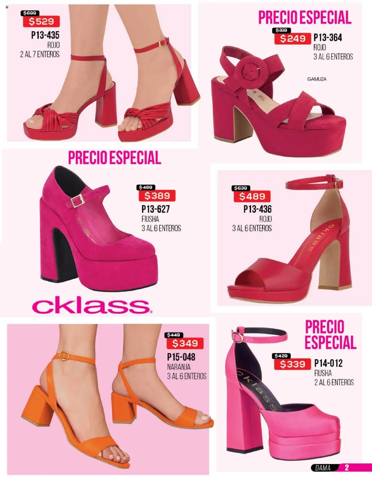 Nuevas ofertas de Cklass válidas en toda la República Mexicana desde el 23.06.2025. ¡Encuentra las mejores ofertas en Cklass catálogo Rebajas Sobre Calzado! | Página: 3 | Productos: Gamuza