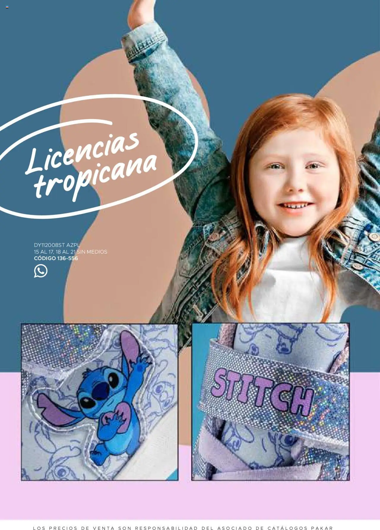 Nuevas ofertas de SC Pakar válidas en toda la República Mexicana desde el 24.07.2025. ¡Encuentra las mejores ofertas en SC Pakar - Catálogo Nina otoño / invierno! | Página: 138