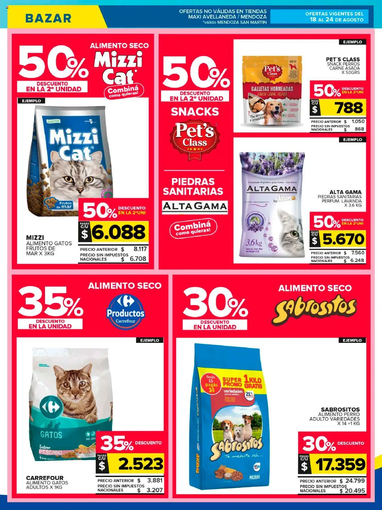 Carrefour Maxi catálogo │ válido desde el 18.08.2025 | Página: 22 | Productos: Pescado, Galletas