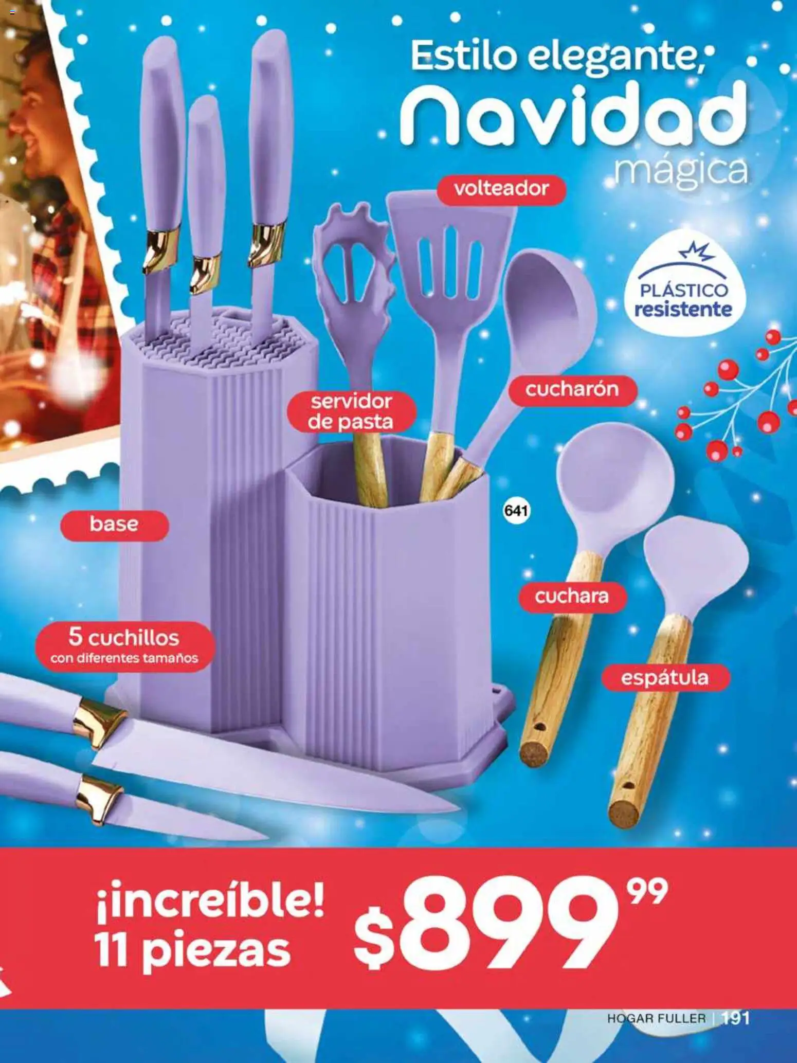 Nuevas ofertas de Fuller válidas en toda la República Mexicana desde el 12.11.2025. ¡Encuentra las mejores ofertas en Fuller campaña 16 2025! | Página: 193 | Productos: Espátula, Pasta, Cucharón, Cuchara