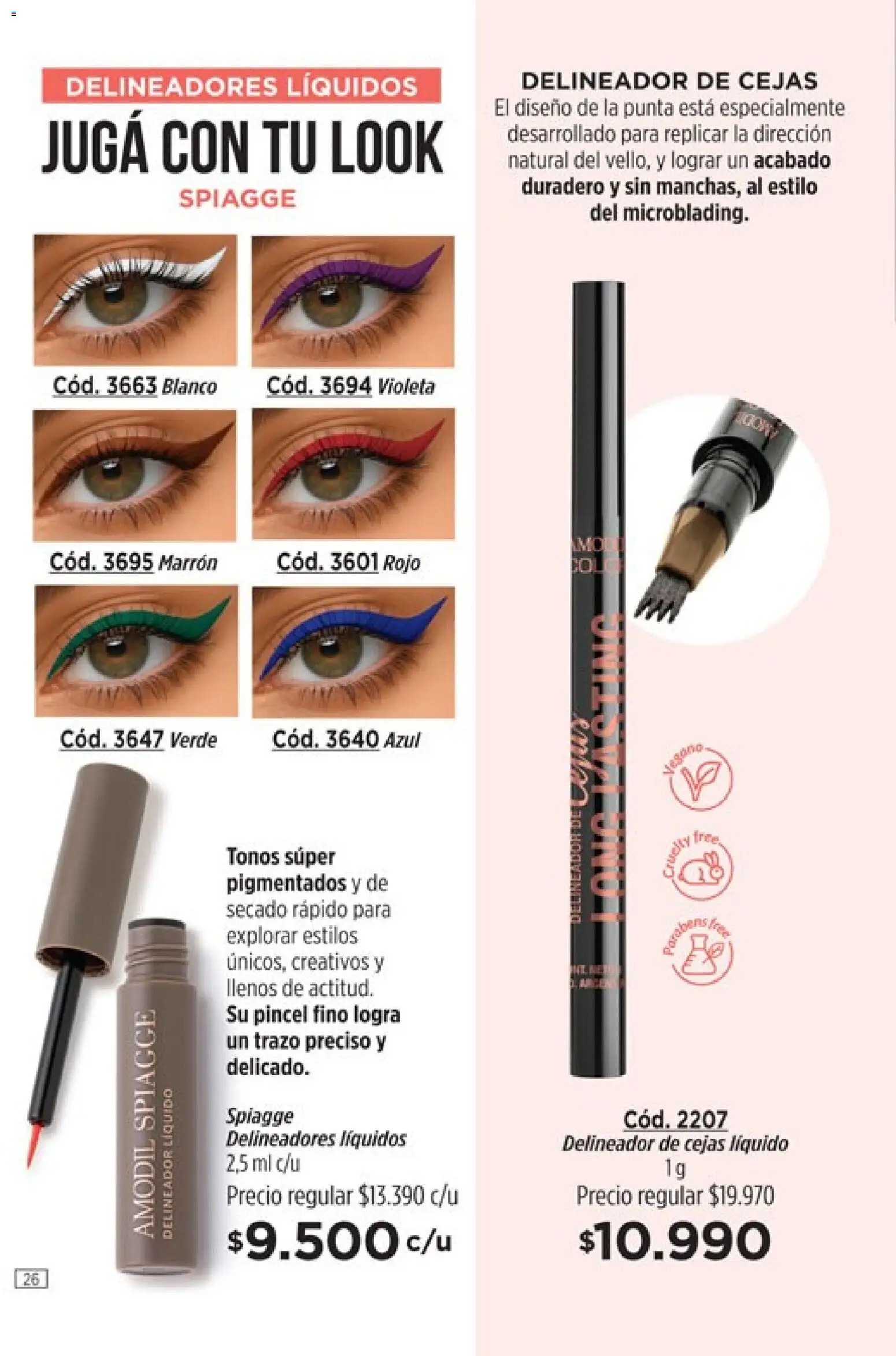 Amodil - Campaña 18/2025 │ válido desde el 30.11.2025 | Página: 26 | Productos: Pincel, Delineador