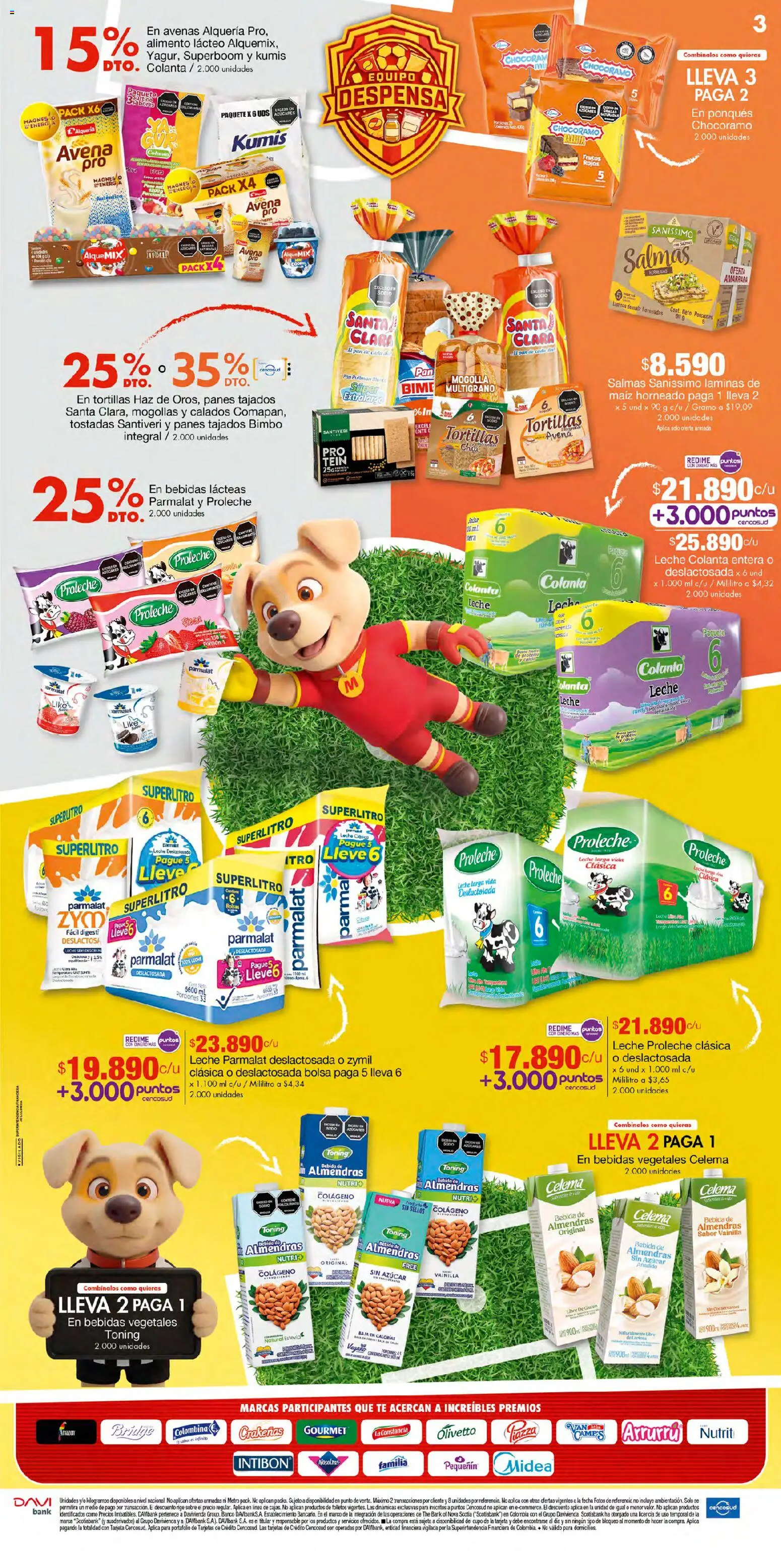 Metro revista - valida desde el 10.04.2026 | Página: 3 | Productos: Almendras, Fresa, Avena, Bolsa