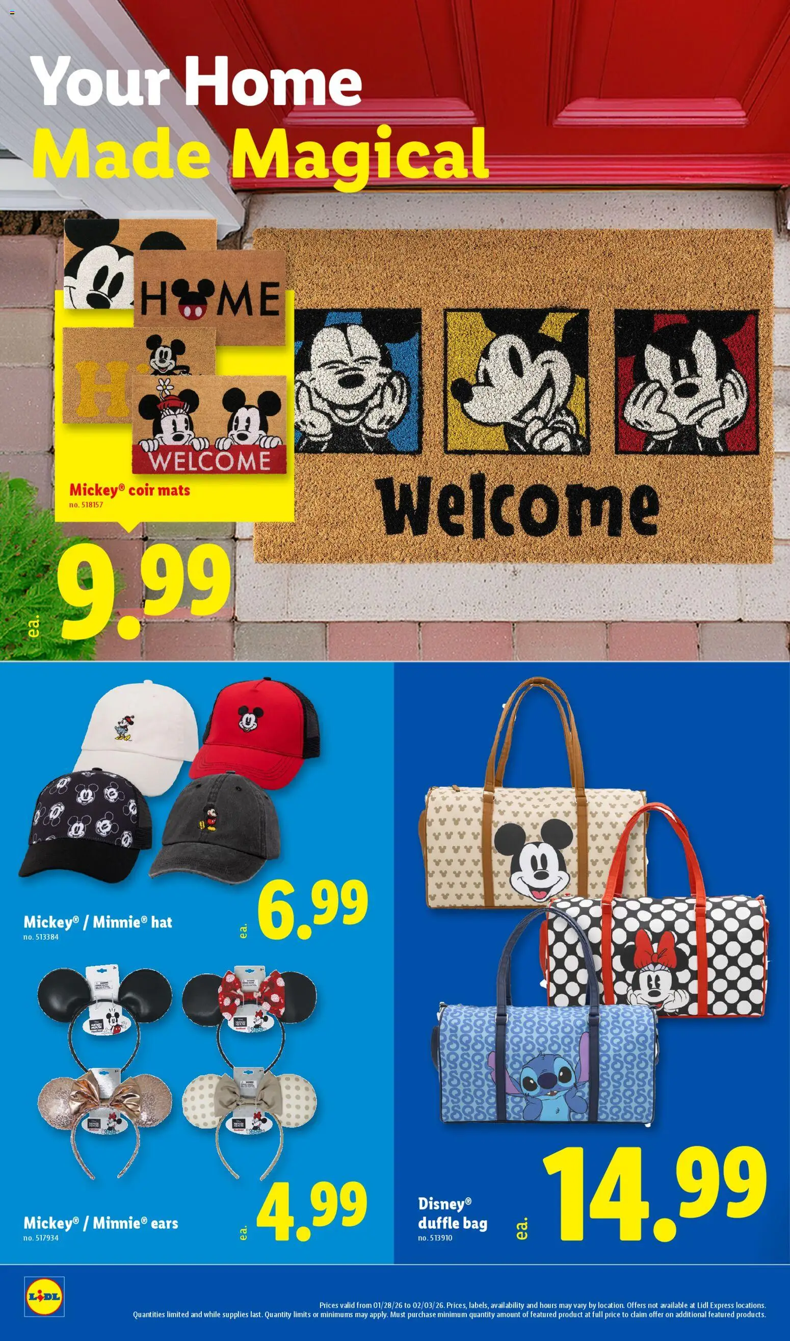 Lidl Weekly Ad - valid from 28.01.2026 | Page: 28 | Products: Hat, Bag