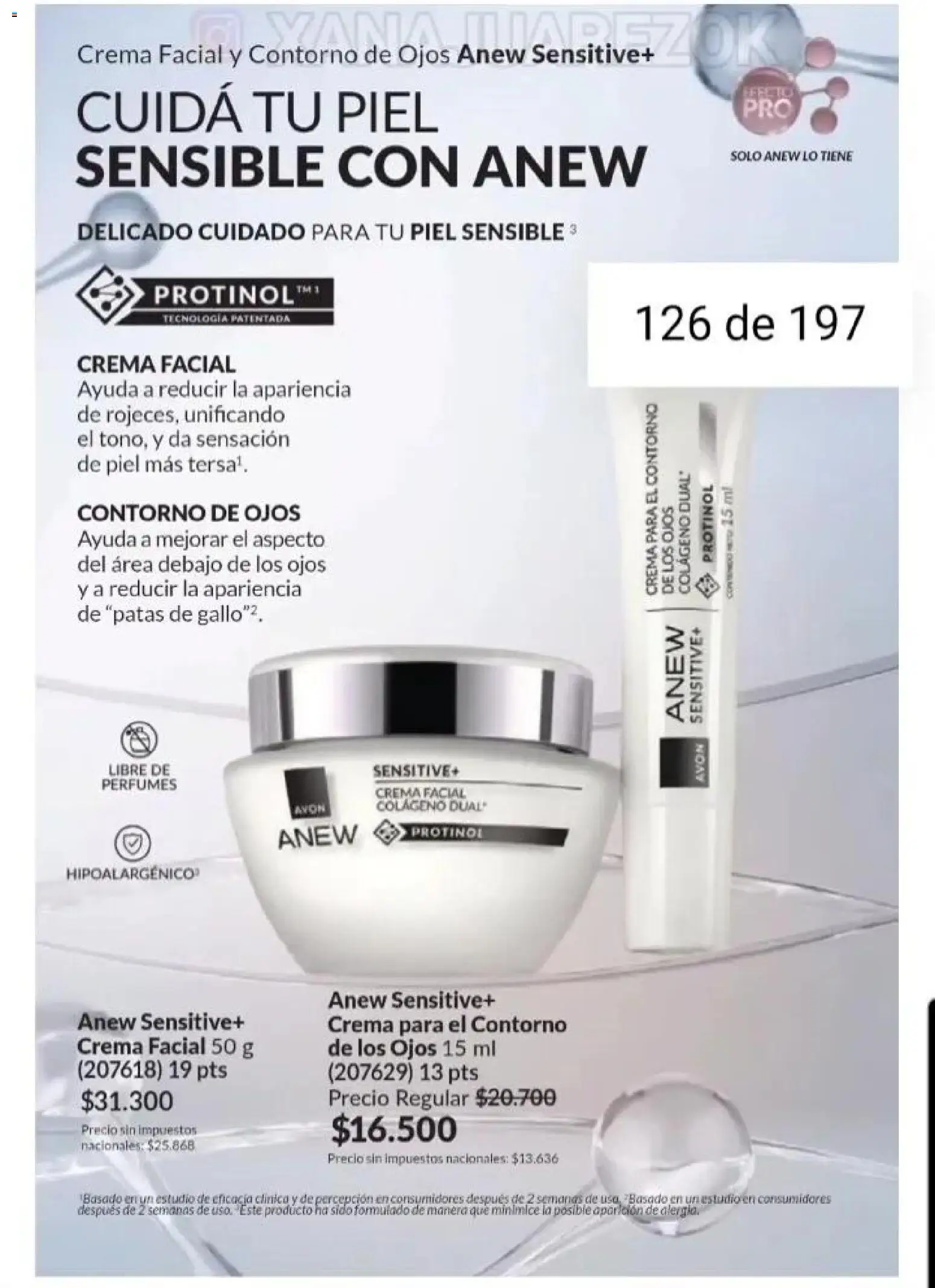 Catálogo AVON Campaña 15/2025 │ válido desde el 23.10.2025 | Página: 113 | Productos: Contorno de ojos, Contorno, Crema