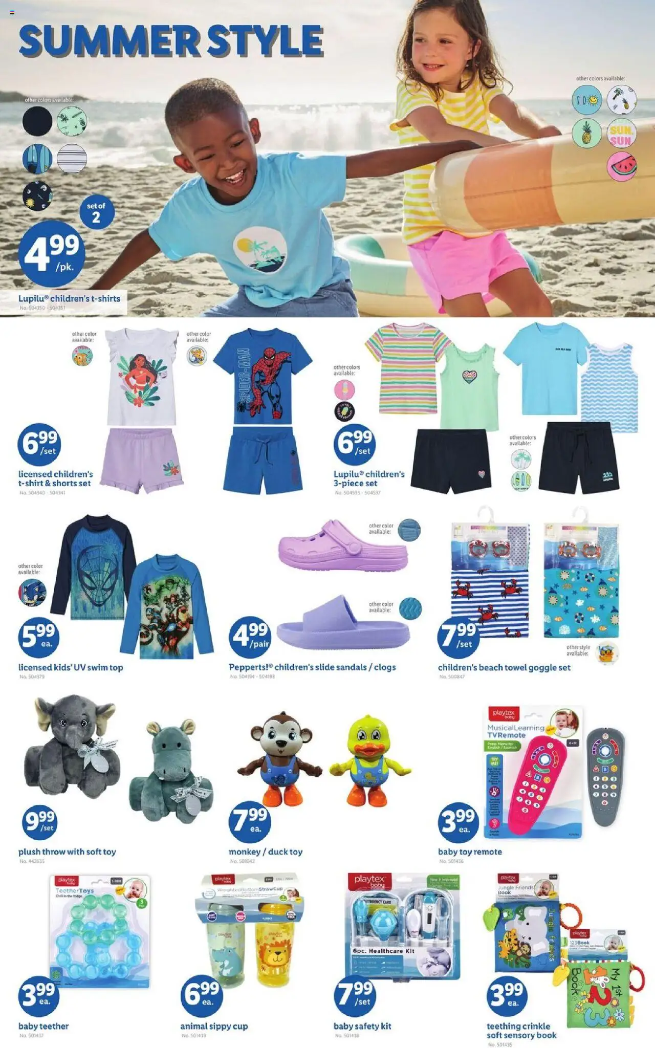 Lidl - Weekly Ad - NJ - valid from 13.06.2025 | Page: 4 | Products: Press, Goggle, Shorts, Sandals