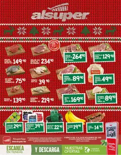 Vista previa de Alsuper folleto Saltillo, nuevo folleto de la tienda, válido en México a partir del 21.11.2025