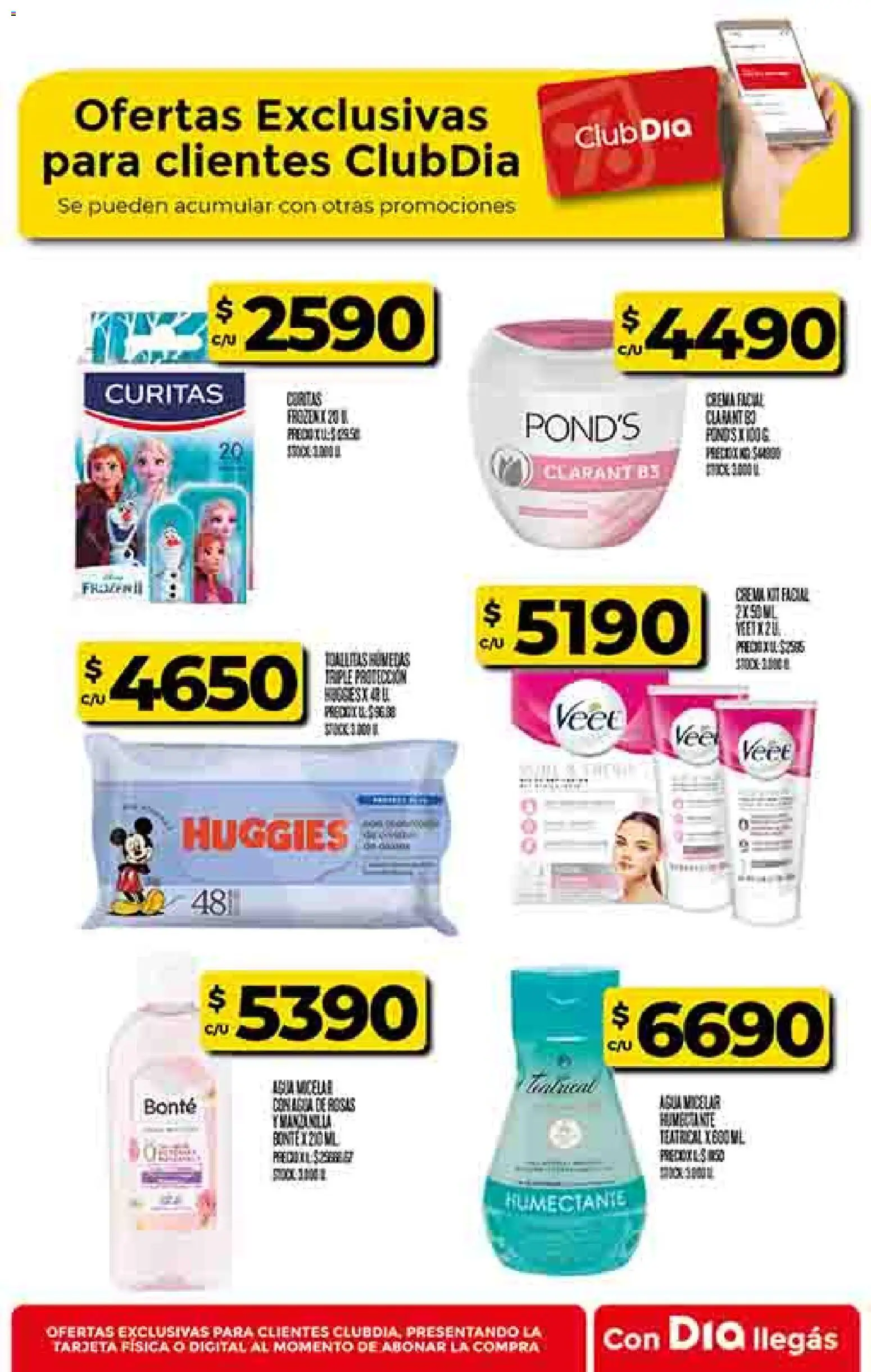 Supermercado DIA Ofertas │ válido desde el 12.11.2025 | Página: 54 | Productos: Agua, Crema